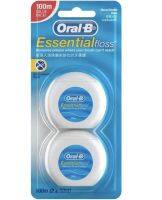 [ของแท้] Oral-b Essential floss ไหมขัดฟัน (แพ็คคู่) ราคาประหยัด‼️