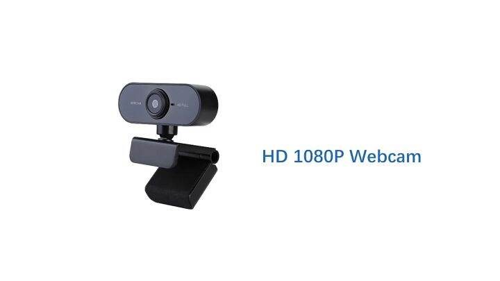 【Local】HD Webcam 2K Full HD Video Webcam 90° Wide-Angle Camera USB Net