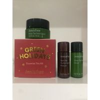 innisfree green holiday trio kit set 3 ชิ้น ขนาดทดลอง exp 7/2024