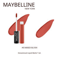 Maybelline New York Sensational Liquid Matte 7 ml.ลิปแมทท์ เมย์เบลลีน นิวยอร์ก เซนเซชั่นแนล ลิควิด แมท