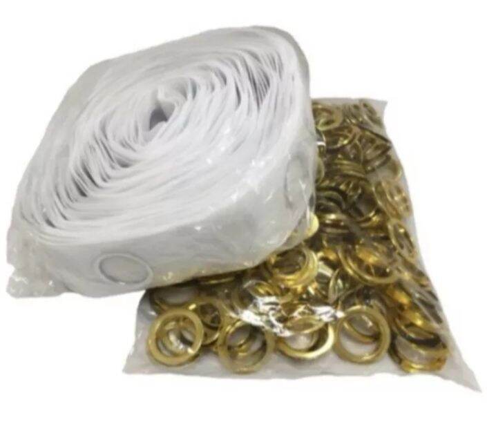 1 PANEL GROMMET 8 RING CURTAIN TAPE WITH RING Lazada PH