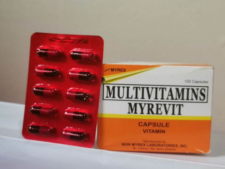 Myrevit multivitamins capsule 100's Lazada PH