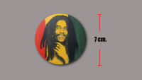 sticker pvc bob marley สติกเกอร์ บอบ มาร์เลย์ งานออฟเซ็ทแท้ กันน้ำ กันแดด