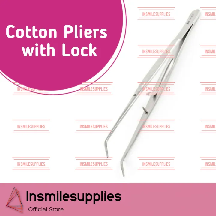Cotton Pliers with lock Lazada PH