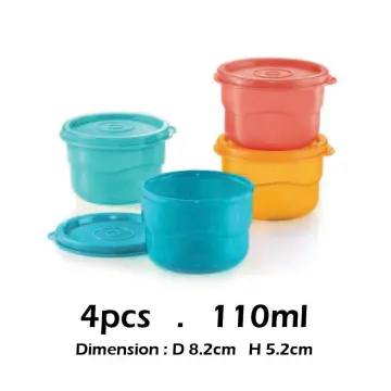 Tupperware Disney Snack Cups, 125ml, Set of 4 