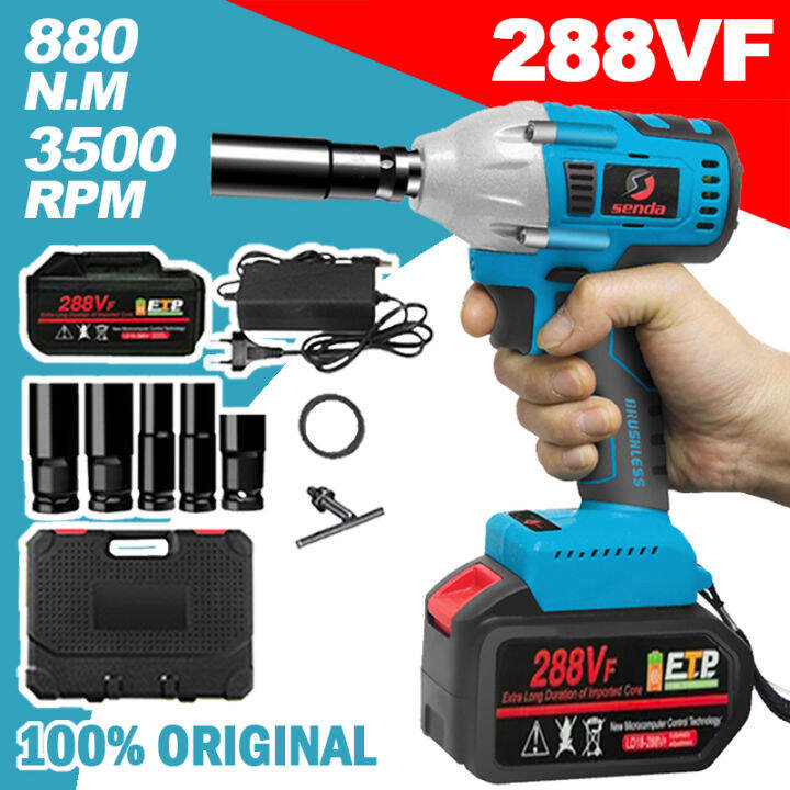 Impact Wrench Heavy Duty Japan Cordless Set Power Tools 8 To 24 Impact