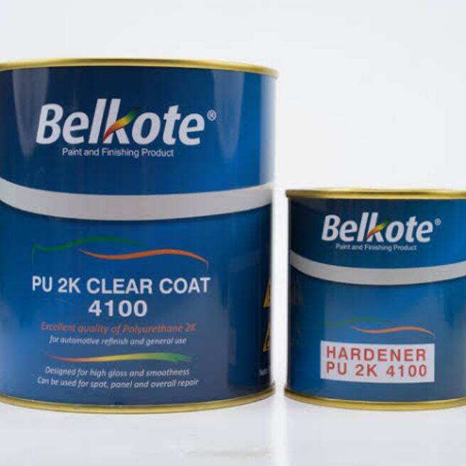 Clear Belkote 4100pernis Anti Gores Fernis 1 Kg Belkote Pu 2k Clear ...