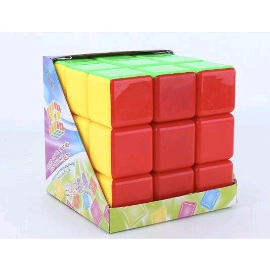 พร้อมส่ง-รูบิคจัมโบ้-รูบิคยักษ์-ลื่นหัวแตก-he-shu-3x3x3-18cm-large-size-big-magic-cubes-iq-education-fun-toys-gift-ถูกที่สุด