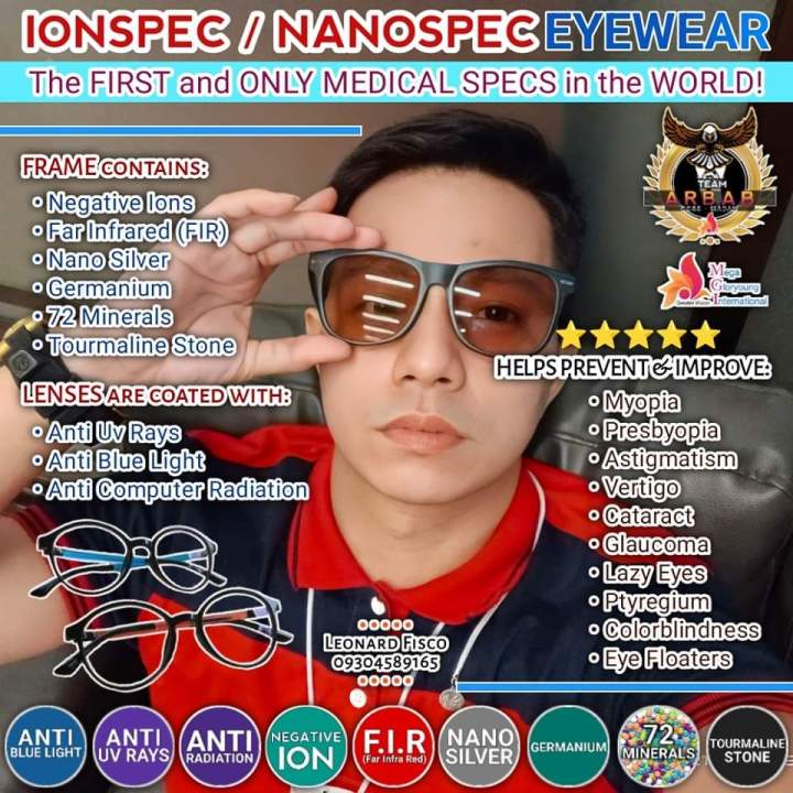 Ionspec Nanospec Eyewear With Free Gcash 100 Lazada Ph