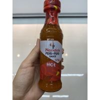 ซอสพริกจิ้มไก่ย่าง แบบรสเผ็ด ตรา นานโด้ส์ 125 G. Peri - Peri Sauce Hot ( Nando’s Brand )