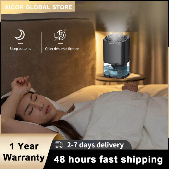 HOL 1000ML Dehumidifier 2023 New Portable 2 in 1 Dehumidifier and Air