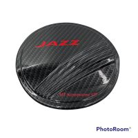 Jazz แจ๊สปี2014-2022 ครอบฝาถังลายแคฟล่าโลโก้แดง