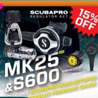 [ผ่อน 0%] Scuba Pro MK25EVO S600+ OCTUPUS R095+ MINI 2K SPG