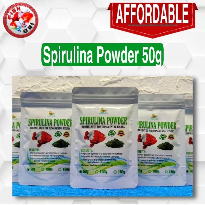 Spirulina for Fish Tablet & Powder Fish Bai Hulx Saki Hikari