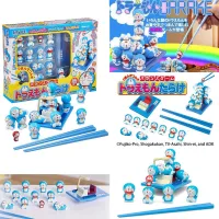 ตัวต่อ เกมฝึกสมอง โดเรม่อน โดราเอมอน Doraemon Darake Stacking Mini Figure Balance Game (Time Machine ver.) by Epoch