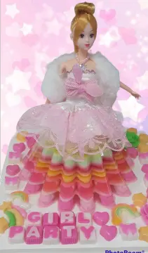 Barbie Princess Ice Cream Cake - What's Cooking Ella