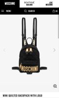 เป้น่ารัก Moschino MINI QUILTED BACKPACK WITH LOGO
สะพายได้ หลายแบบ เก๋มากๆๆ