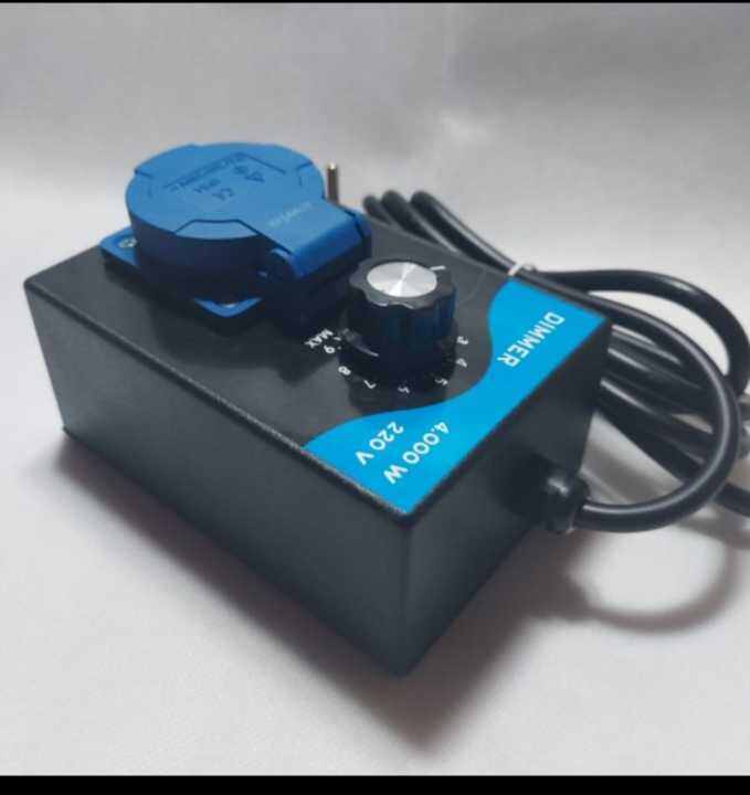 dimmer 4000 watt pengatur kecepatan dinamo mesin bor gerinda speed