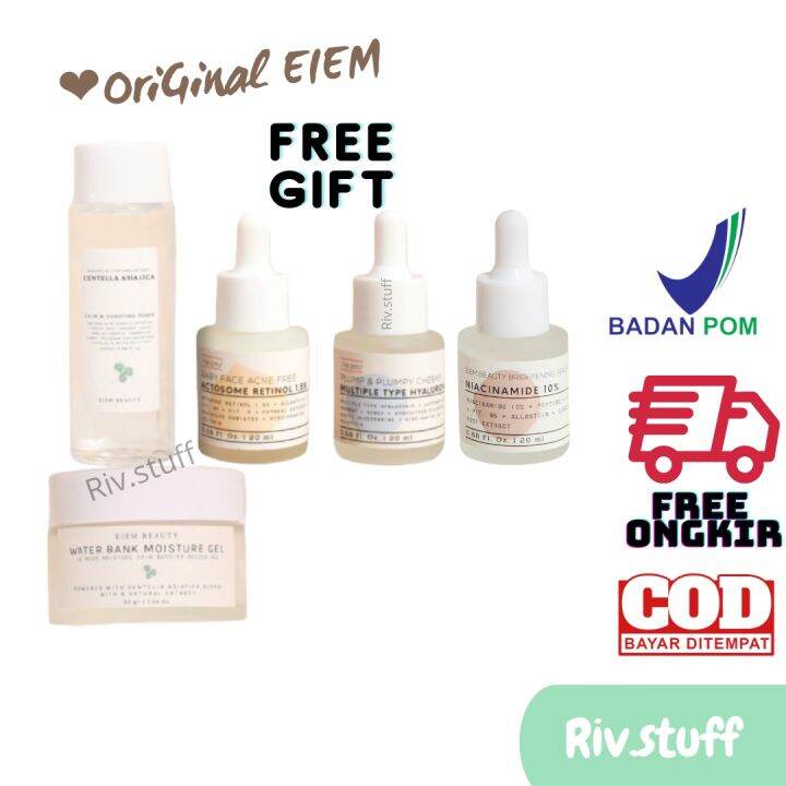 [BPOM] EIEM BEAUTY EXP NOV 2023 Readystok Eiem All Produk / Serum EIEM