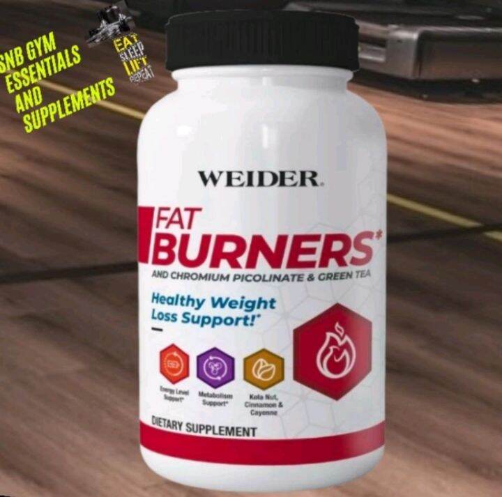 Weider FAT BURNERS 120 tablets Lazada PH