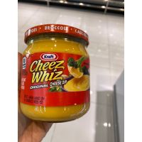 Cheez Whiz Original Cheese ( Kraft Brand ) 425 G. ครีมชีส ( ตรา คราฟท์ ) ชีซ วิส ออริจินอล ชีส
