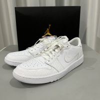 รองเท้ากอล์ฟ Air Jordan 1 Low G (White/Pure Platinum) Size 13US// 31Cm ของใหม่ ของเเท้ ???