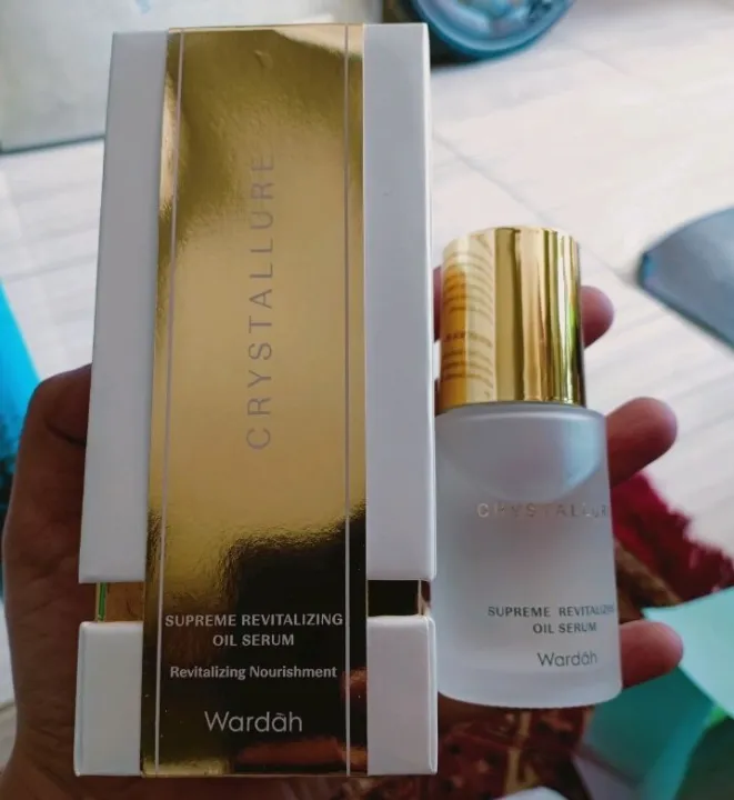 wardah crystallure supreme revitalizing oil serum 30 ml Lazada Indonesia