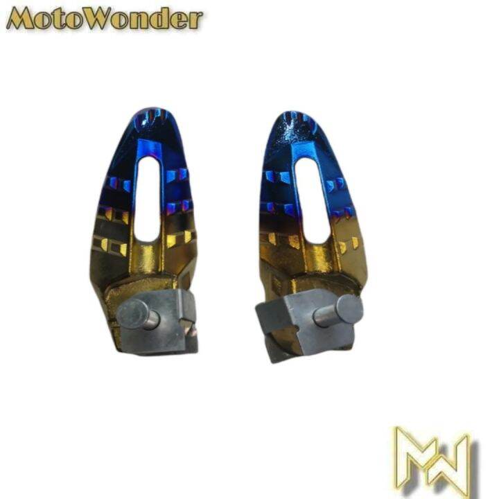 FOOTREST MIO i125 /M3 TITANIUM color Lazada PH