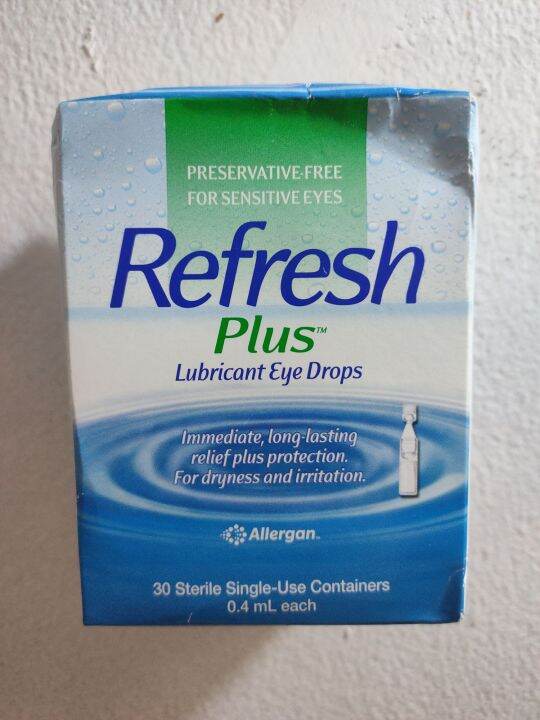 Refresh Plus Lubricant Eye Drops 30s Lazada Indonesia