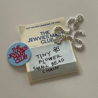 JEWVIES tiny flower small bead chain