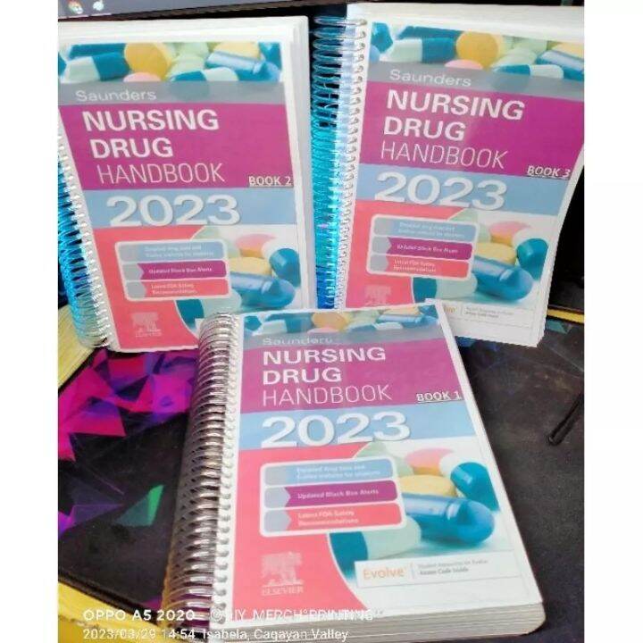 Saunders Nursing Drug Handbook 2023 | Lazada PH