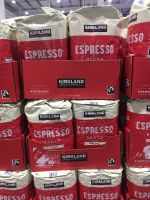 กาแฟชนิดเม็ด Kirkland Signature Dark Roast Espresso Blend  by Starbucks 1.13 kg.