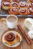 Cinnamon Bun 6 pcs (ครัวซองค์ กลิ่นอบเชย) By. Felix Bakery