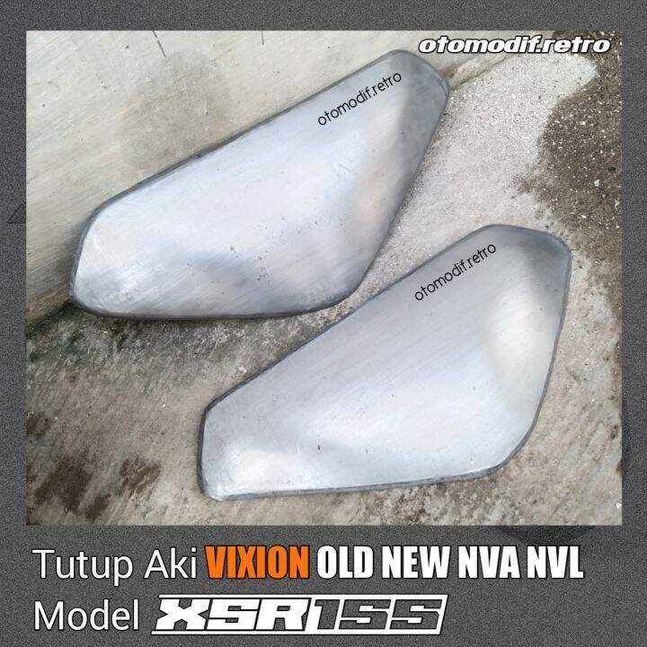 Cover Aki Vixion Old New NVL NVA model XSR155 Tutup Aki | Lazada Indonesia