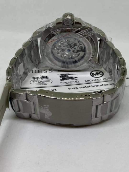 นาฬิกาผู้ชาย-fossil-modern-machine-automatic-skeleton-dial-mens-watch-ขนาด50มม