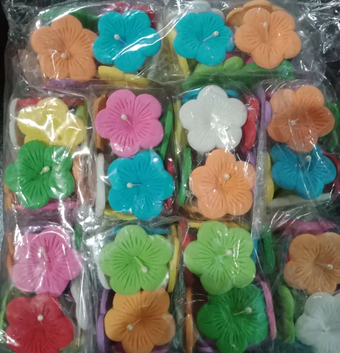 [SWEET STORE] FIVE PETALS CANDY FLOWER (edible) Plain color for cake