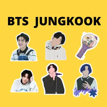 BTS Airport Fashion No Face Waterproof Sticker 