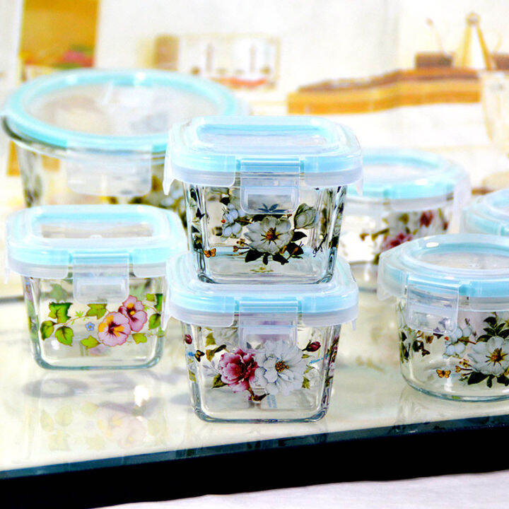 South Korea Baby Food Mold Storage Box Glass Bowl Frozen Can Be Cooked