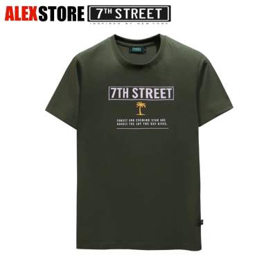 เสื้อยืด 7th Street (ของแท้) รุ่น JDT007 T-shirt Cotton100%