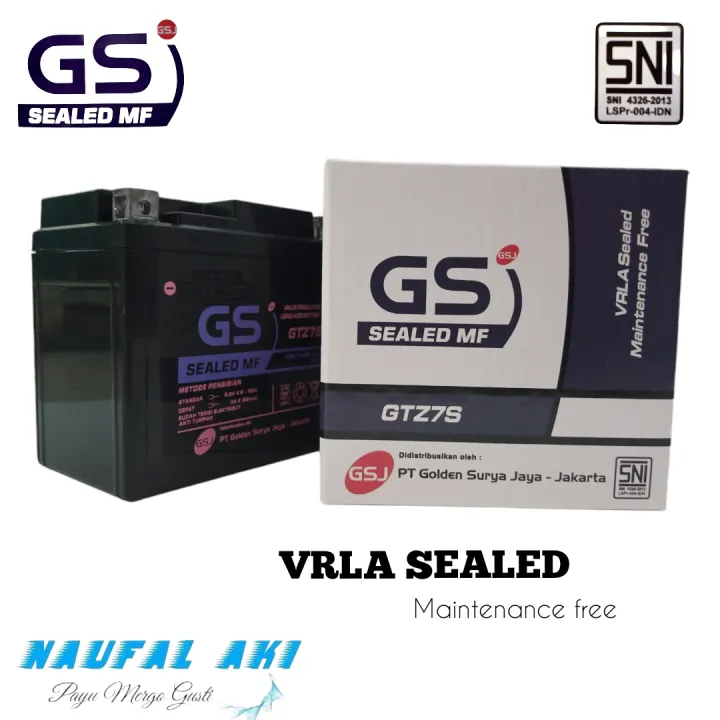 Aki kering Motor Vario 125 Vario 150 PCX 125 PCX 150 Satria Fu Aki siap