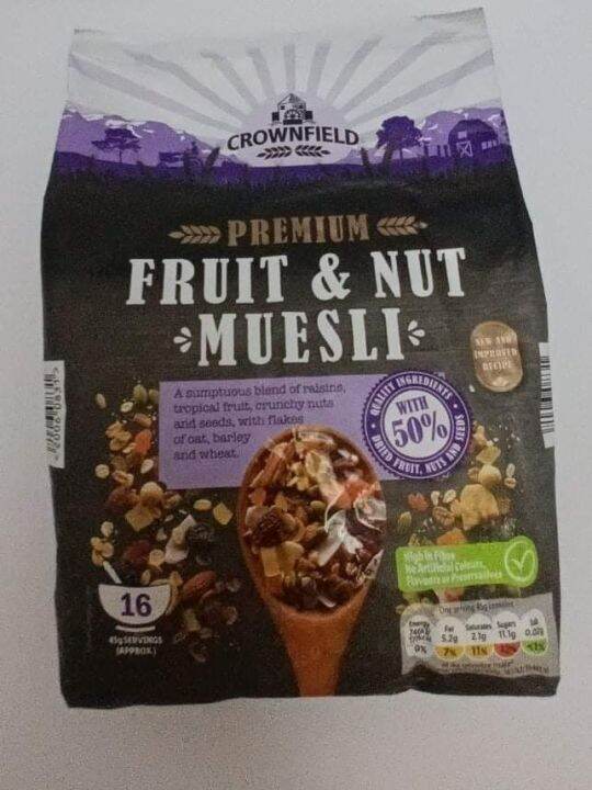 Crownfield Premium Muesli Luxury Frui & Nut 750g Lazada PH