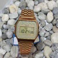 Casio นาฬิกา สายสเตนเลส สีทอง รุ่น A159WGEA-9ADF