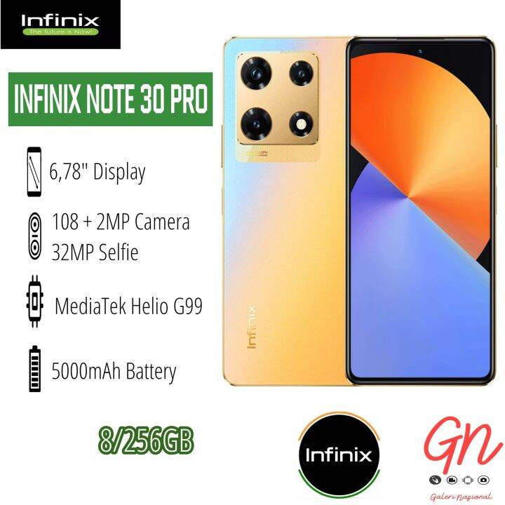 INFINIX NOTE 30 PRO 8/256GB GARANSI RESMI | Lazada Indonesia