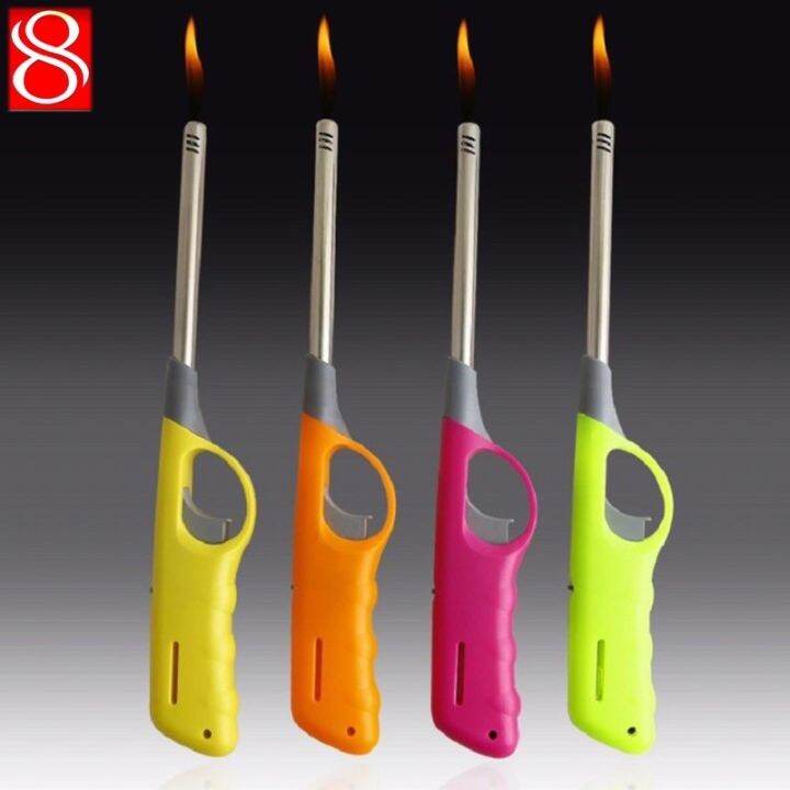 ( Bundle of 4 )refillable Long Kitchen Lighter / stove lighter /Gas