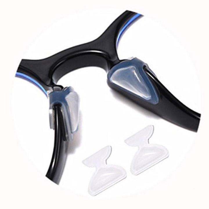 Glasses with Ork Pieces of Nasal Silicon Mirror Glue Plate Eye and Nose