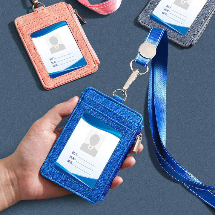 Suteng Work Permit Card Holder with Lanyard Customized Factory Card ...