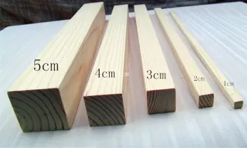 50Pcs Wood Square Square Blank Wood Blocks For Puzzle Making