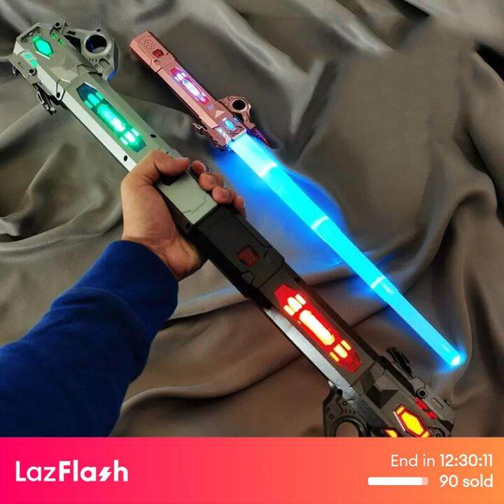 ⚡ Kids Toys Star wars Neopixel Tactical Lightsaber Green Blue Style ...