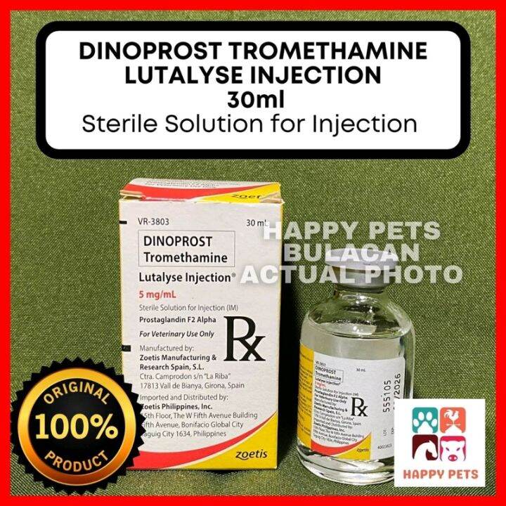 Dinoprost Tromethamine Lutalyse Injection 30ml Sterile Solution for