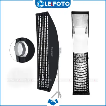 Godox Softbox with Bowens Speedring and Grid - 35 x 160cm - The Camera  Company